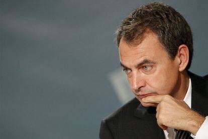 José Luis Rodríguez Zapatero, durante la entrevista que concedió ayer a Radio Nacional de España.