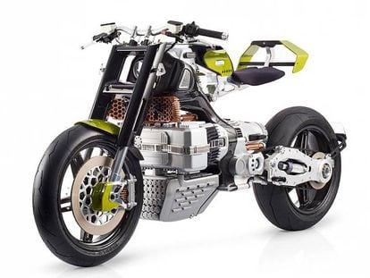 BST de Hypertek: un gran diseño para una moto eléctrica sacada del futuro