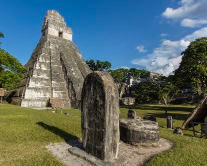 Los mayas se decantaron por un extenso entramado de unos cien kilómetros cuadrados de espacio para la agricultura, y en el caso de Tikal (en la foto) incluso más de 200 kilómetros.