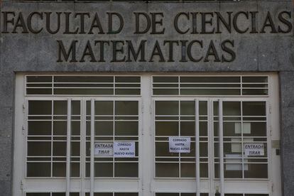 La facultad de Matemáticas de la Universidad Complutense de Madrid.