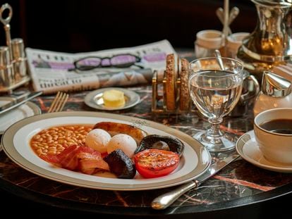 'Full english breakfast', de The Wolseley. Imagen propocionada por el establecimiento.