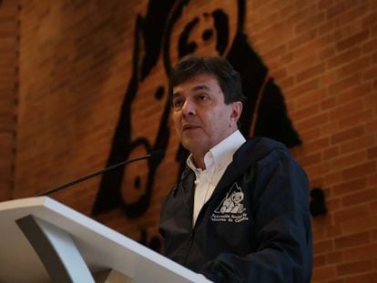 Roberto Vélez, gerente de la Federación Nacional de Cafeteros de Colombia, el 30 de noviembre de 2022.