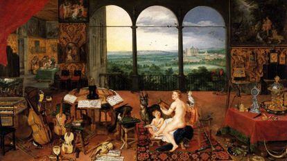 Brueghel de Velours, El Sentido del O&iacute;do