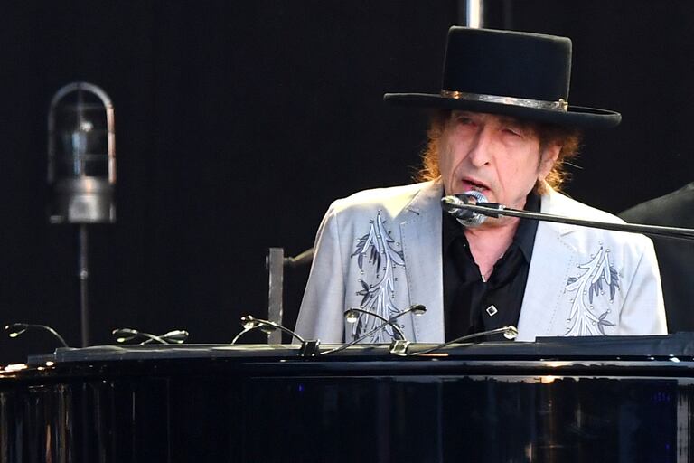 Bob Dylan actuando en Hyde Park, Londres, el 12 de julio de 2019. (Photo by Dave J Hogan/Getty Images for ABA)