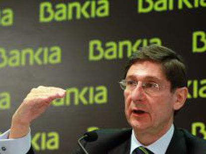 Jos&eacute; Ignacio Goirigolzarri, presidente de Bankia. 