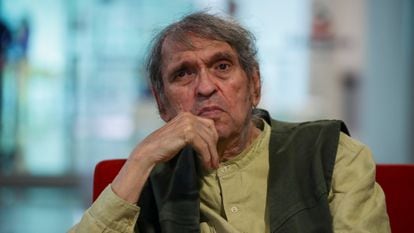 El poeta venezolano Rafael Cadenas, en Caracas, Venezuela, en 2019.