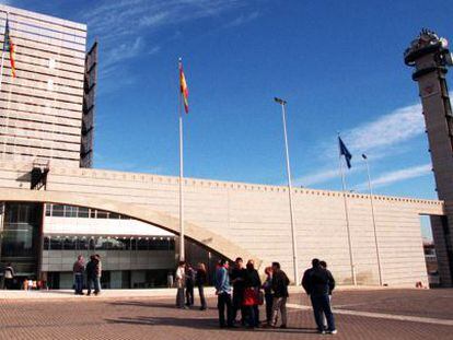 Instalaciones de R&agrave;dio Televisi&oacute; Valenciana en Burjassot.