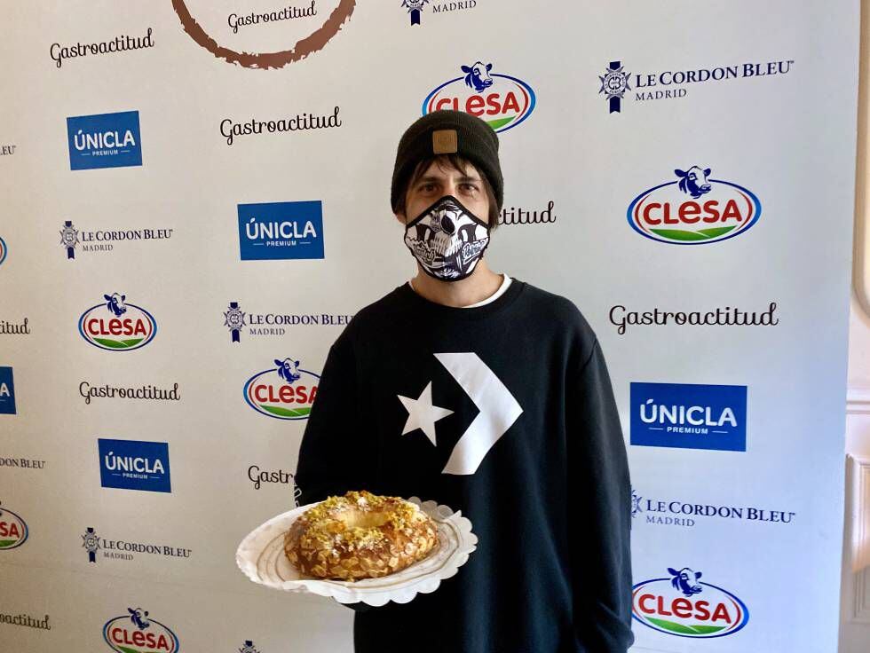 Mario Ortiz, el pastelero revelación ganador del concurso.
