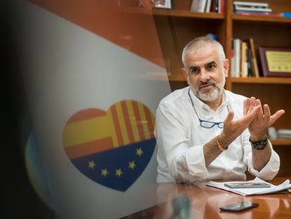 Carlos Carrizosa, presidente del grupo de Ciudadanos en el Parlament y líder de la oposición.

Foto: Gianluca Battista