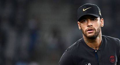 Neymar, tras el duelo del PSG en la Supercopa francesa.