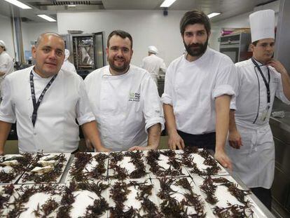 Un ajoarriero que sublima el ajo de Falces gana el premio Basque Culinary