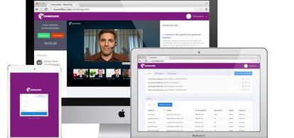 Interfaz de la aplicación Councilbox, que permite realizar juntas societarias a distancia, con validez jurídica equivalente a las presenciales.