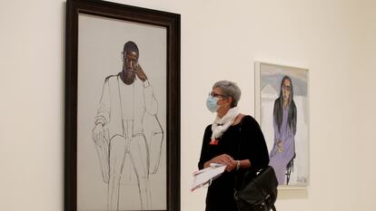 16-09-21- guggenheim exposicion de Alice Neel recluta negro y Ginny
Foto: Fernando Domingo-Aldama