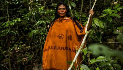 Ruth Buend&iacute;a, ambientalista peruana de 37 a&ntilde;os. 