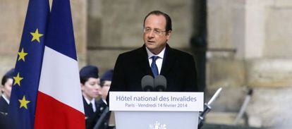 El presidente franc&eacute;s Fran&ccedil;ois Hollande