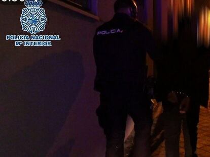 Gordo Maya cuando fue detenido por apuñalar a un hombre con el que tuvo una discusión de tráfico.