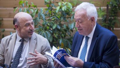 L'exministre García Margallo i el diputat Germà Bel.