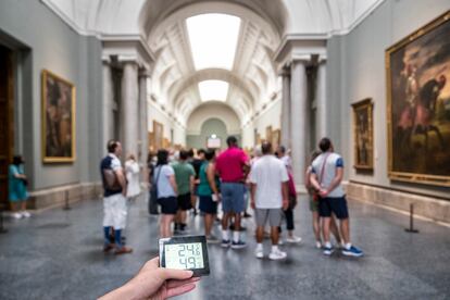 Una de las salas del Museo del Prado.