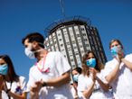 Coronavirus: Los contagios en Madrid: 96 profesionales de la sanidad y 33 ciudadanos al día