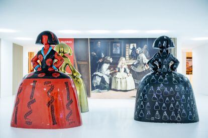 El estand de Madrid de este año recrea el Museo del Prado, con un estudio de 'Las Meninas' en su interior.