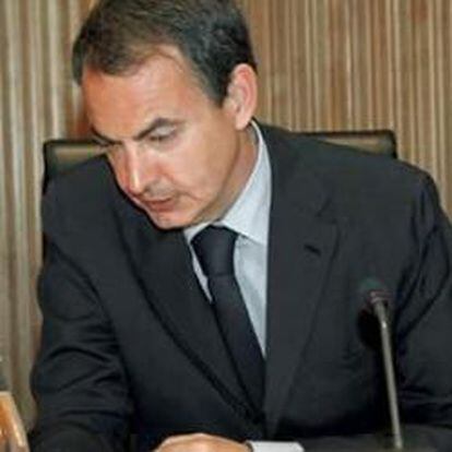 Zapatero, esperanzado con salir de la crisis.