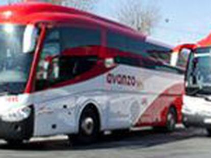 Autobuses del grupo Avanza