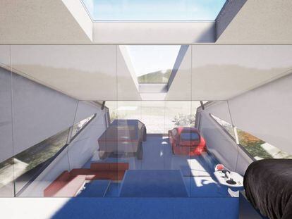 El Tesla Cybertruck ya tiene un garaje a la altura de su avanzado diseño