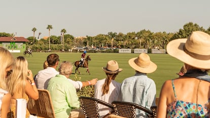 Uno de los partidos disputados en el Ayala Polo Club.