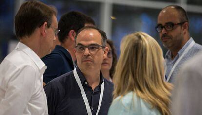 Jordi Turull en el congreso del viernes.