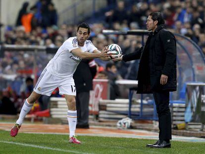 Álvaro Arbeloa, cuando era jugador del Real Madrid.