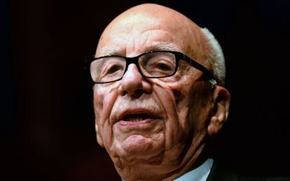 El ejecutivo de News Corp., Rupert Murdoch.