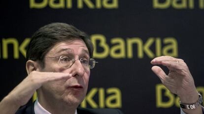 El presidente de Bankia, José Ignacio Goirigolzarri