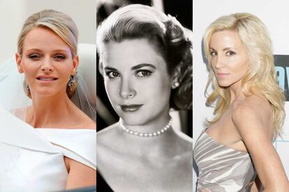 Charlene Wittstock, esa princesa triste que se supone que quiere huír de palacio, se supone que se está mutando en su difunta suegra, Grace Kelly. Pero ese cirujano desaprensivo le está convirtiendo el rostro en el de cualquiera de las The real wives of Beverly Hills, ahogadas en sustancias de relleno y con rostros inmóviles.