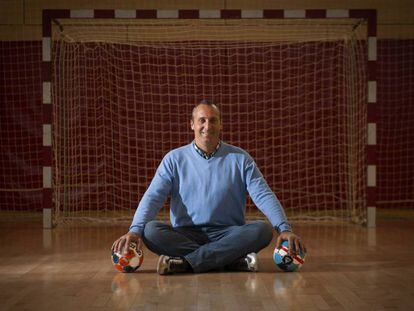 David Barrufet, en la Ciudad Deportiva del Barça.