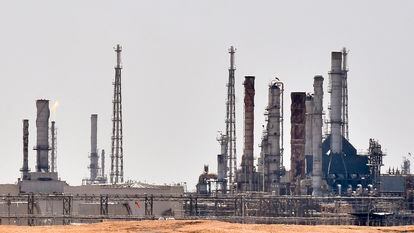 Refinería de Aramco en Riad (Arabia Saudí).