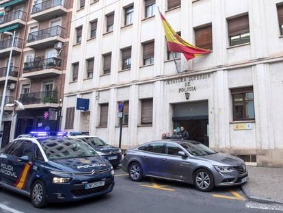 Sede de la Jefatura Superior de la Policía Nacional en Murcia.