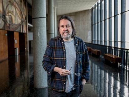 Ferran Archilés a la Facultat d'Història de València.