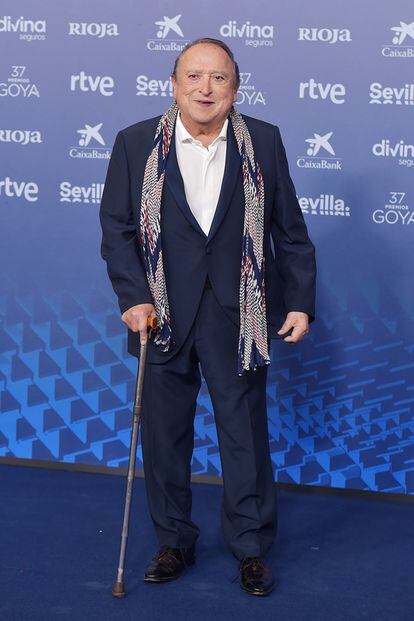 Fernando Esteso también estuvo presente en la gala.