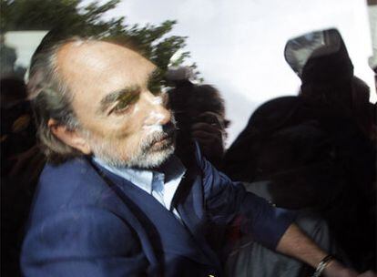 Francisco Correa, a su llegada al Tribunal Superior de Justicia de Madrid para declarar por la trama Gürtel.