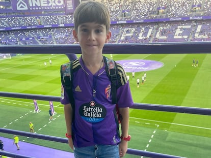 Marcos Hernández, en el estadio Zorrilla el pasado septiembre.