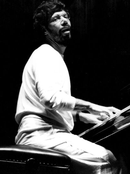 Imagen del pianista estadounidense Chick Corea del 17 Julio 1981 en San Sebastián.
