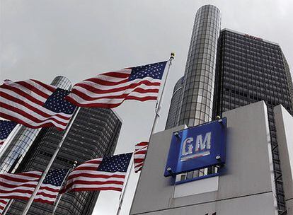 Sede de General Motors, otrora líder mundial en la producción de automóviles y ahora al borde de la quiebra, en Detroit