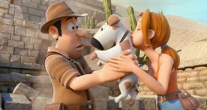 Fotograma de la película de animación española 'Las aventuras de Tadeo Jones'