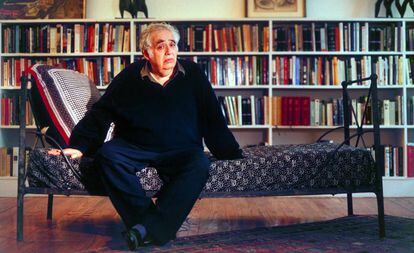 El escritor y crítico literario Harold Bloom.