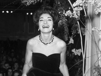 Maria Callas, en una imagen de 1962.