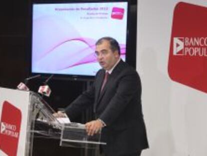 El presidente de Banco Popular, &Aacute;ngel Ron. 