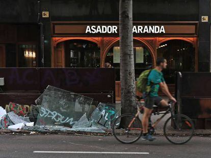 El restaurant Asador de Aranda del carrer Pau Claris de Barcelona.