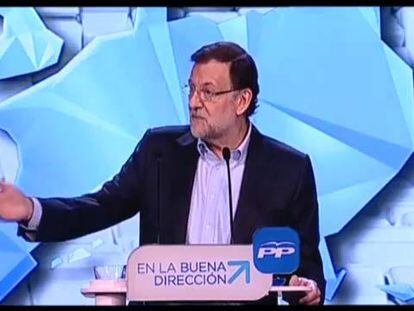 Rajoy alerta de que si no gana el PP habrá un “retroceso en la recuperación”