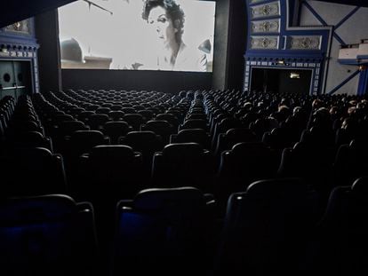 La sala 1 del cine Comedia en una imagen de archivo.
