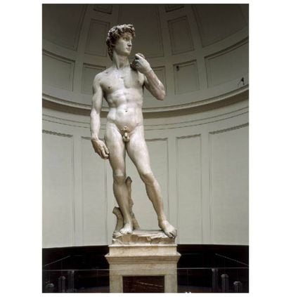 <strong> De qué tesoro hablamos.</strong> ¿A que no sabían que el colosal efebo de mármol que puede admirarse en la Galleria de la Academia de Florencia no es el único David esculpido por Miguel Ángel? Por la misma época hizo otro, en bronce y con la cabeza de Goliath en la mano, atendiendo el encargo del francés Pierre de Rohan, mariscal de Gié. En 1508 la obra viajó a Francia, y tras otros destinos provisionales fue ubicada en el castillo de Villeroy. </p> <strong> Cómo desapareció y por qué nadie lo ha encontrado.</strong> La pieza desapareció durante la Revolución Francesa, como muchas otras, por otra parte. Está también el caso de las esculturas de reyes de la Antigüedad de Nôtre Dame, destruidas por la turba furiosa que pensaba que se trataba de monarcas franceses actuales (las que pueden admirarse allí hoy se realizaron en el siglo XIX, como gran parte de la propia catedral). O el de una estatua ecuestre en bronce del rey Enrique IV por Juan de Bolonia, fundida para transformarla en un cañón. </p> <strong> Cuál es su valor.</strong> Resulta difícil calcularlo. Hoy por hoy, la aparición de un nuevo 'David' de Miguel Ángel supondría una conmoción en el mundo del arte que, como las mejores cosas del mundo, no tendría precio. </p> En la imagen, el 'David', de Miguel Ángel, que se puede ver en la Galería de la Academia, en Florencia.